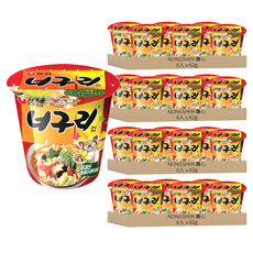 NONGSHIM 農心 浣熊香辣海鮮烏龍麵 62g, 24入