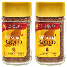 NESCAFE 雀巢咖啡 金牌微研磨咖啡, 120g, 1入, 2罐