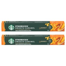 스타벅스 스무스 캐러멜향 캡슐커피, 5.1g, 10개입, 2개
