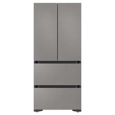 [색상선택형] 삼성전자 BESPOKE 키친핏 420L 스탠드형 김치플러스 4도어 방문설치, RQ42C94C2AP