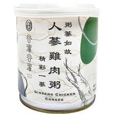 GULIUGULIU 谷溜谷溜 人蔘雞肉粥, 300g, 1罐