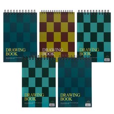 Gloria 上翻式素描本 顏色隨機 220, A5, 40張, 5個