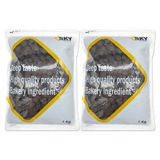 irca Kironkao 黑塗層巧克力, 1kg, 2個