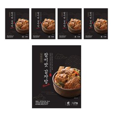 참이맛 감자탕 블랙, 1.2kg, 5개