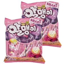 ORION 好麗友 夾心軟糖 葡萄, 216g, 2袋