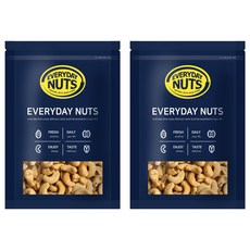 에브리데이넛츠 구운캐슈너트, 1kg, 2개
