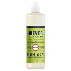 Mrs.MEYER'S 梅耶夫人 香氛洗碗精 檸檬馬鞭草, 1個, 473ml