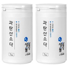 크리오 생활물가 과탄산소다 세탁표백, 1kg, 2개