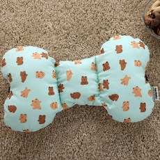 to tots 四季嬰兒車蝴蝶型嬰幼兒頸枕, 可愛熊薄荷綠