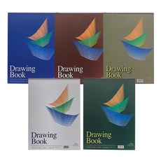 Gloria 素描本 上翻式 顏色隨機 200g, 16開, 23張, 5個