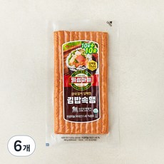 롯데햄 의성마늘 김밥속햄, 200g, 6개