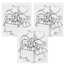 AMOS 阿摩司 S44 壓克力模型版 禮物盒-小, 3個