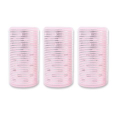 엘로브 열전도 앞머리 헤어구르프 헤어롤, 3개, 핑크