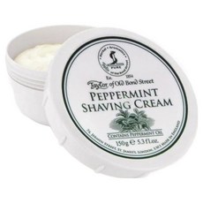 Taylor of Old Bond Street 刮鬍膏 沁涼薄荷 150ml，清新舒爽，溫和呵護，展現自信魅力, 1罐