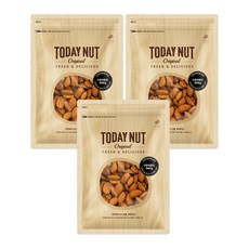 투데이넛 구운아몬드, 300g, 3개
