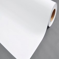 데코리아 칼라 접착 시트지, 화이트, 1 x 2 m