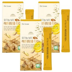 Dr.Lean NFC檸檬生薑汁 14條入, 3盒, 210g