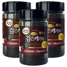 복이네먹거리 국산 고소한 검은깨가루, 150g, 3개