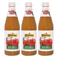 Pfanner 蘋果汁, 3個, 500ml
