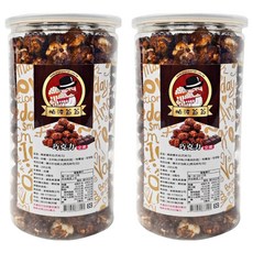 POPCORn 帕波爺爺 巧克力爆米花, 非基因改造玉米粒製成, 200g, 2罐