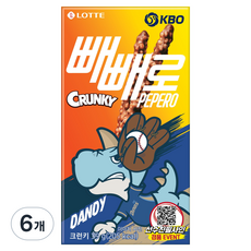 PEPERO Crunky KBO NC恐龍隊, 39g, 6個