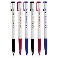 O.B. 歐布德 自動原子筆 3入, 好握好寫, 書寫容易, 按壓設計方便收納, 藍+紅+黑, 2組