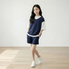 pinkb 青少年用透氣El Camino上下衣套裝