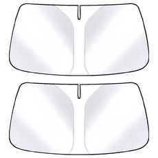 汽車遮陽防曬布 2個, 小(130 x 68cm), G187, 1組