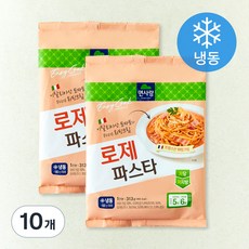 면사랑 로제파스타 1인분 (냉동), 313g, 10개