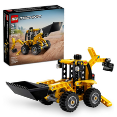 LEGO 樂高 42197 Technic 反鏟裝載機，工程積木玩具，激發孩子創造力, 1組