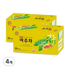 우리차 여주차, 800mg, 100개입, 4개