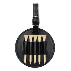 씨티컴퍼니 원형 골프티걸이 골프티 수납 꽂이, 블랙, 1개