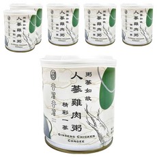 GULIUGULIU 谷溜谷溜 人蔘雞肉粥, 300g, 6罐