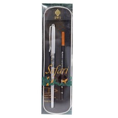 IWI 蒙恬 SAFARI 遊獵系列鋼珠筆 貓頭鷹 動物紋, 1支