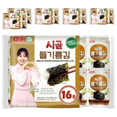 시골김 들기름 도시락김, 4g, 96개