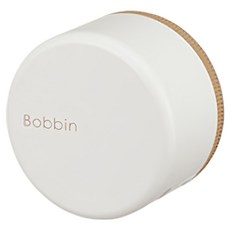KOKUYO 國譽 Bobbin 紙膠帶攜帶盒 附切割器 附閘門保護, 白色, 1個