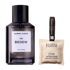 KLOWER PANDOR 輕香日常組 雨後清晨香水 + 茶韻之時空間香氛包 台灣公司貨, 1套