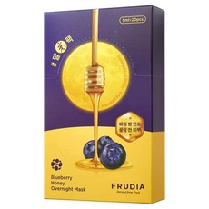 FRUDIA 望莓止渴藍莓蜂蜜晚安凍膜 保濕滋潤, 100ml, 1盒