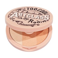 too cool for school 台灣公司貨 ARTCLASS BY RODIN 高光粉餅, #02 Luminous 透亮, 1個
