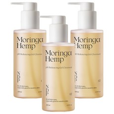 Natural Derma Project 辣木麻弱酸性潔面凝膠, 200ml, 3個