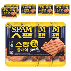 스팸 싱글 클래식, 80g, 18개