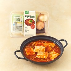 프레시밀 깔끔하고 개운하게 매운 두부두루치기, 655g, 1개