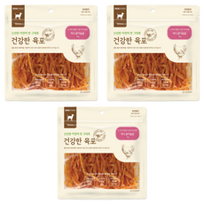 굿데이 건강한 육포, 미니 닭가슴살, 300g, 3개