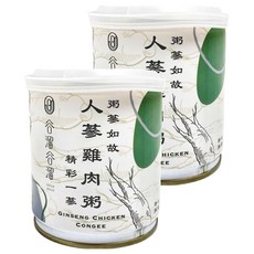 GULIUGULIU 谷溜谷溜 人蔘雞肉粥, 300g, 2罐