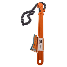 PANRICO 百利世 專業鏈條扳手 FM9050415 柄身長15"(390mm) 鏈條長500mm 適用最大管徑4"(100mm), 1支