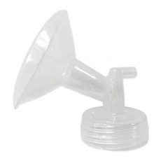 cimilre 馨乃樂 寬口喇叭罩, 內徑24/28mm, PP材質, 耐熱100度, 1個, Transparent