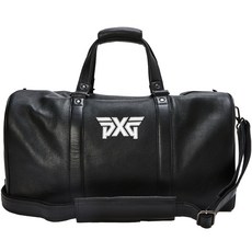 PXG 經典皮革行李袋, 黑色