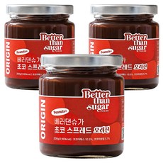 베러댄슈가 초코 스프레드 오리진, 200g, 3개