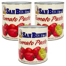 산베니토 토마토 페이스트, 3.15kg, 3개