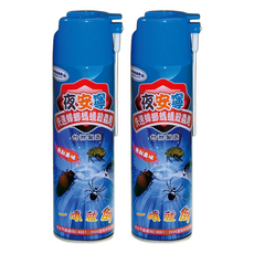 夜安寧 快速蟑螂螞蟻殺蟲劑, 550ml, 2罐